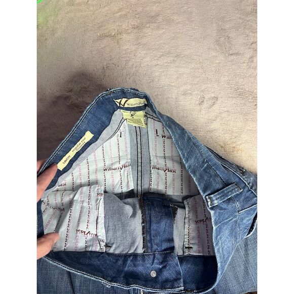 William Rast Women's Bootcut Jeans Size 30 Blue Distressed Low Rise - Picture 9 of 14